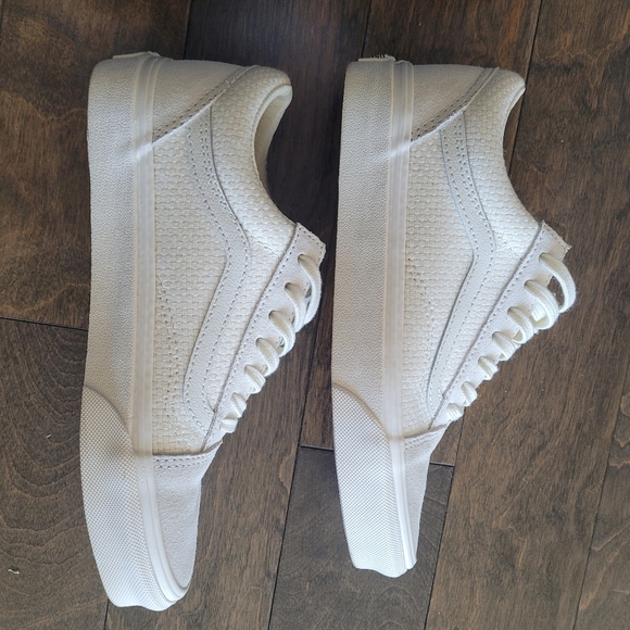 Vans Old Skool White Woman size 6 - Picture 6 of 10